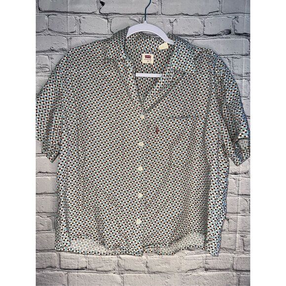Levi’s San Francisco Cal Button Up Shirt Men’s Medium - Picture 1 of 6
